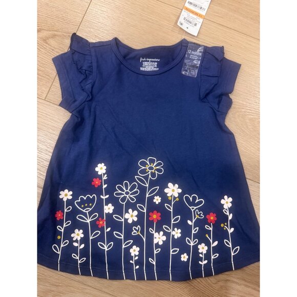 Set Of 6 Girls Tops 12M By First Impressions - Picture 7 of 7